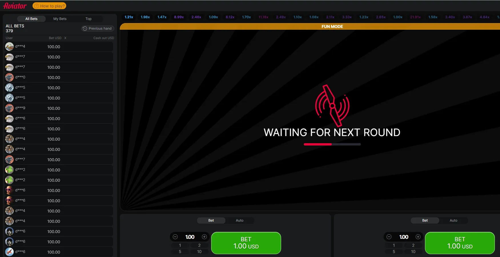 Aviatorun Mexanikası və Qaydaları